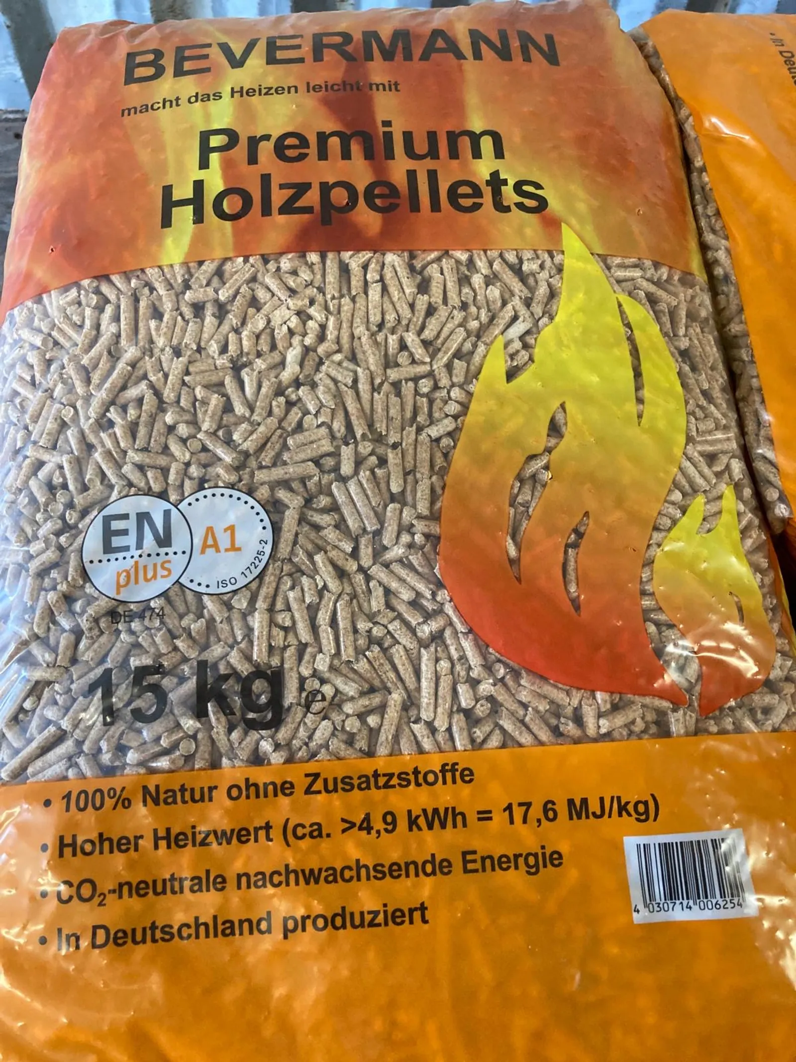 Bevermann Premium Holzpellets 6mm